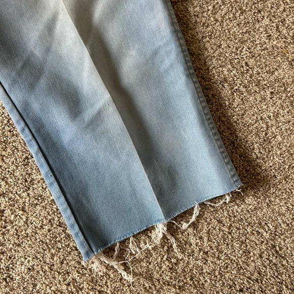 Vintage Wrangler cut off jeans. Light wash. 38 waist. 80’s cowboy. American - Picture 2 of 12